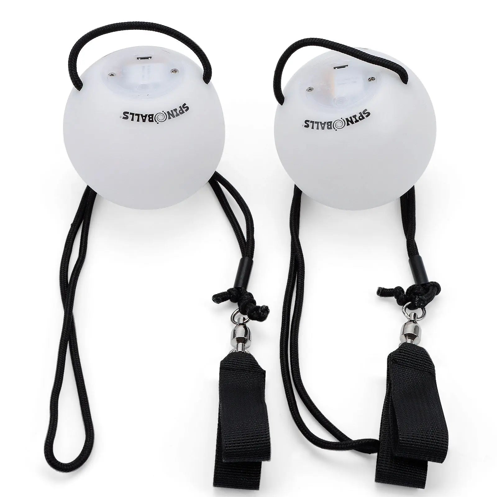 Spinballs Glow. 0 LED Rechargeable Poi Set K1