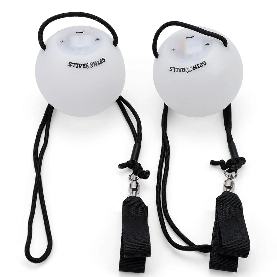 Spinballs Glow. 0 LED Rechargeable Poi Set K1