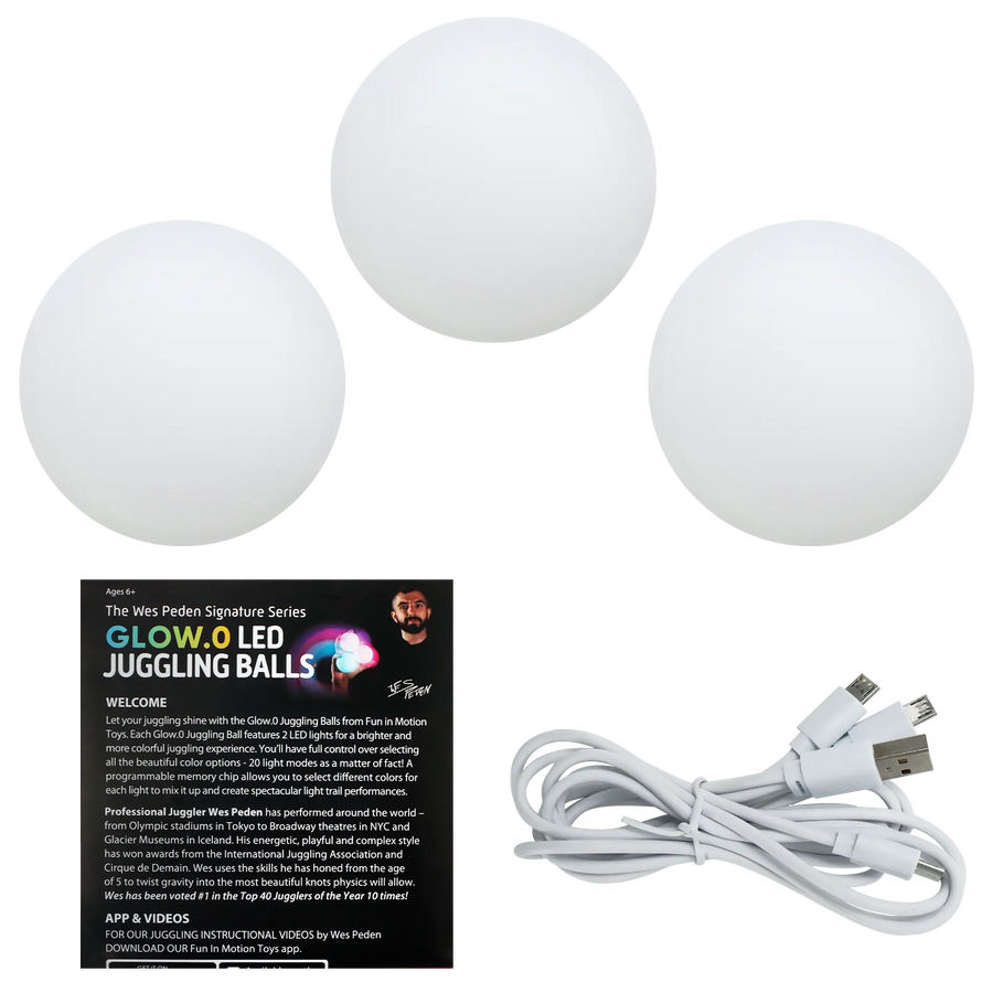Wes Peden Glow.0 Juggling Balls M5