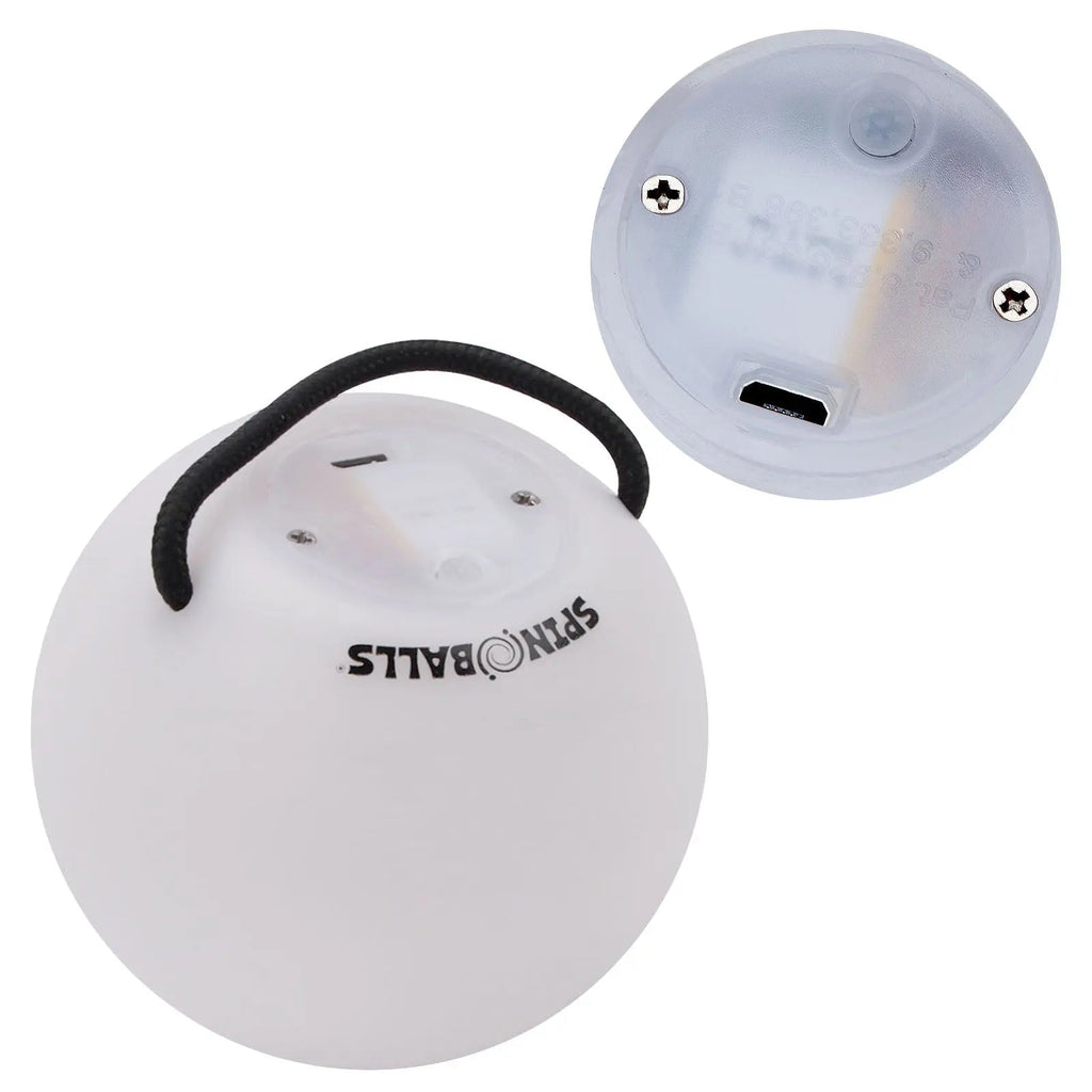 Spinballs Glow. 0 LED Rechargeable Poi Set K1