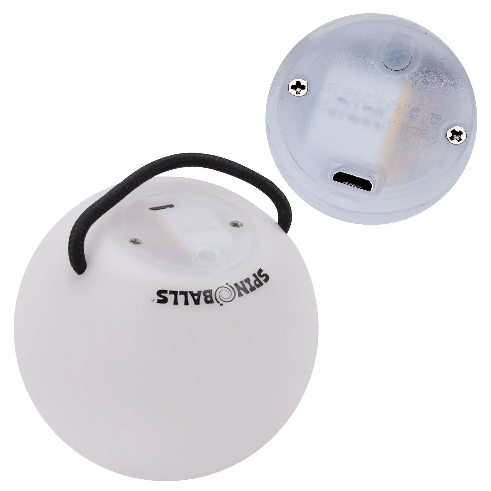 Spinballs Glow. 0 LED Rechargeable Poi Set K1
