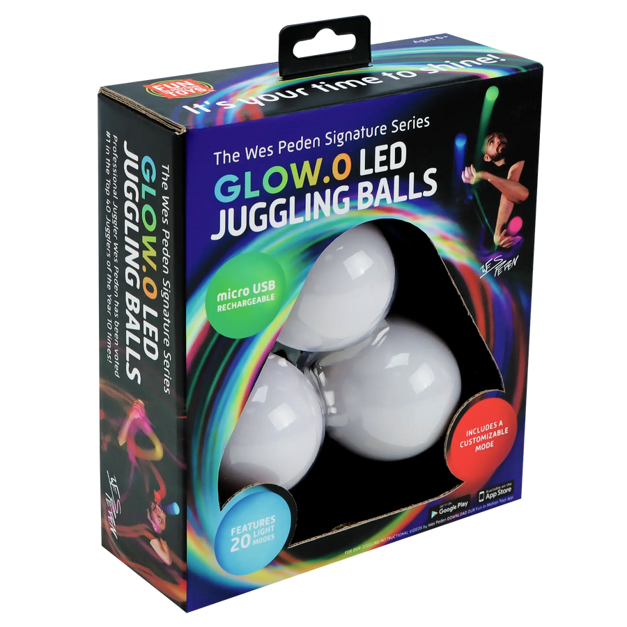 Wes Peden Glow.0 Juggling Balls M5